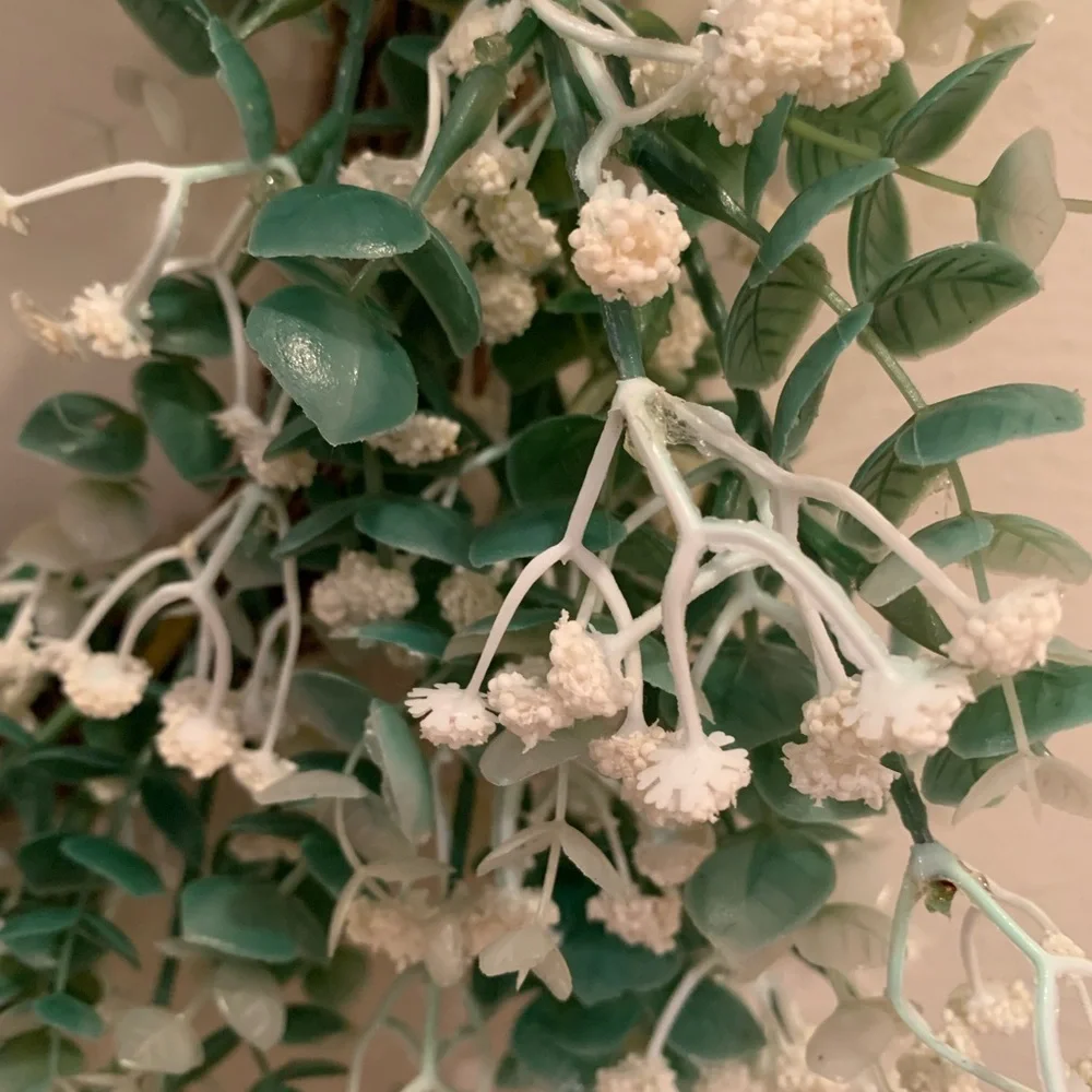 Faux Floral Wreath
